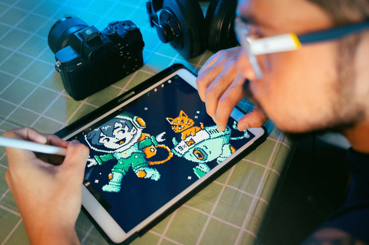 Tablette de dessin numérique moderne