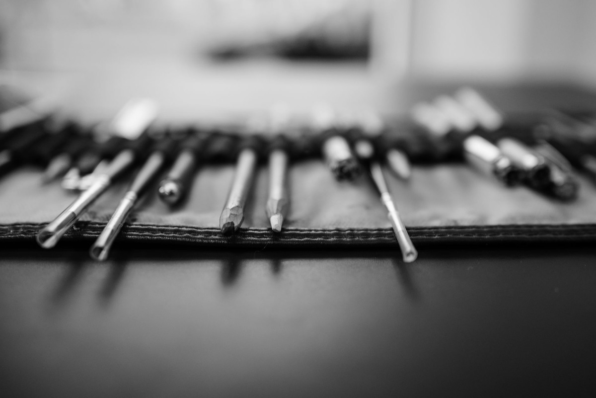 Outils de dessin pour animation ancienne